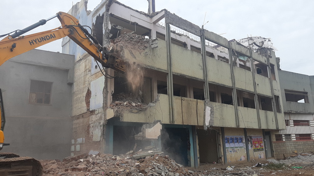 Multistory Building Demolition