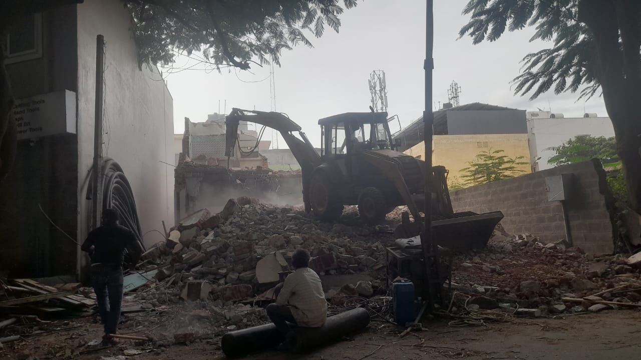 Old Building Demolition